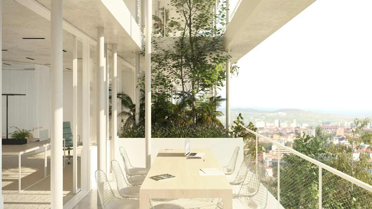 Offices With Terraces is suited to its Mediterranean climate