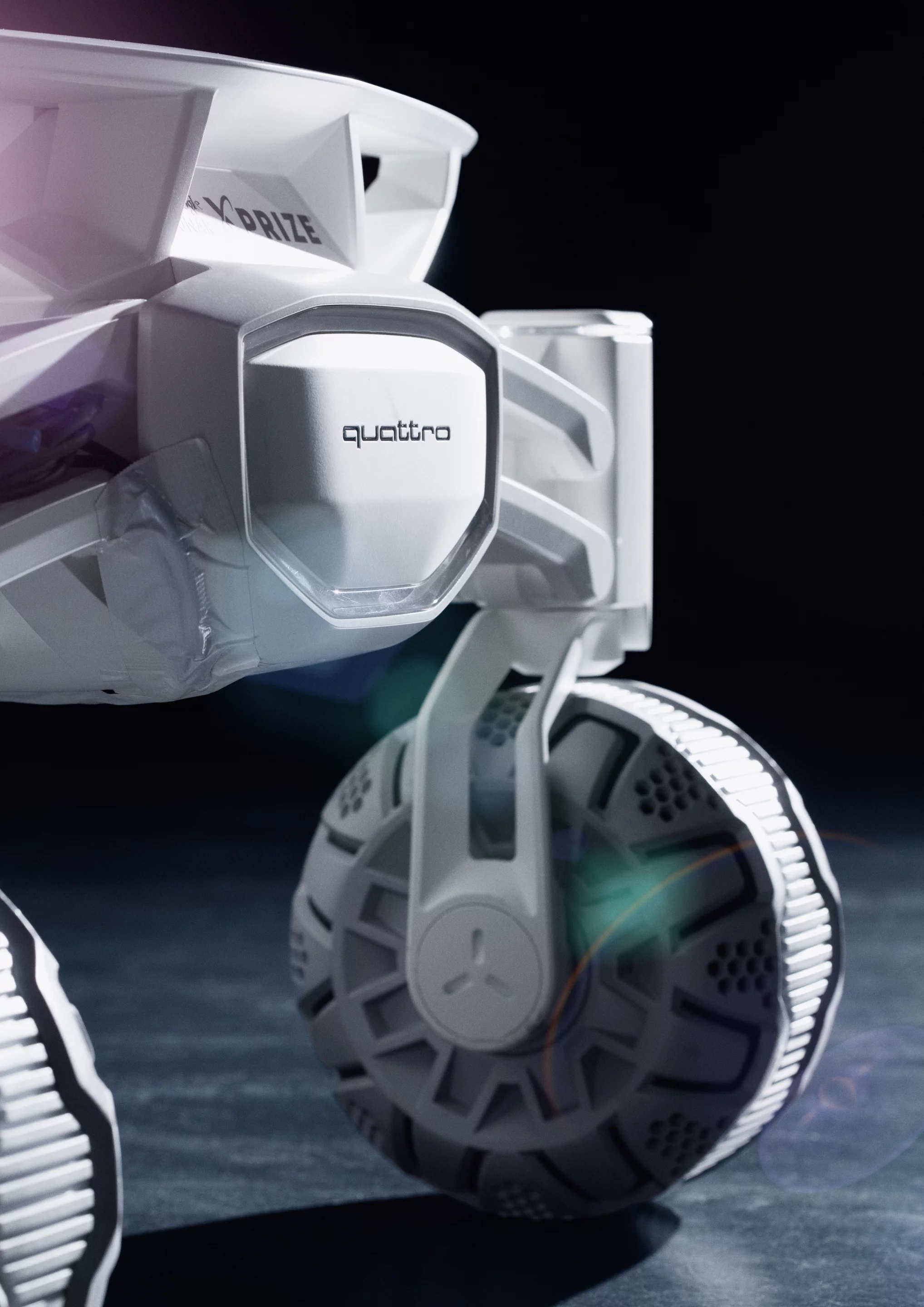 Wheel detail of the Audi lunar quattro