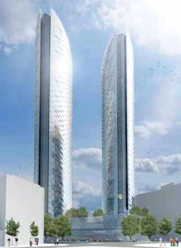 The Blades, Assael Architecture (Image: NLA)