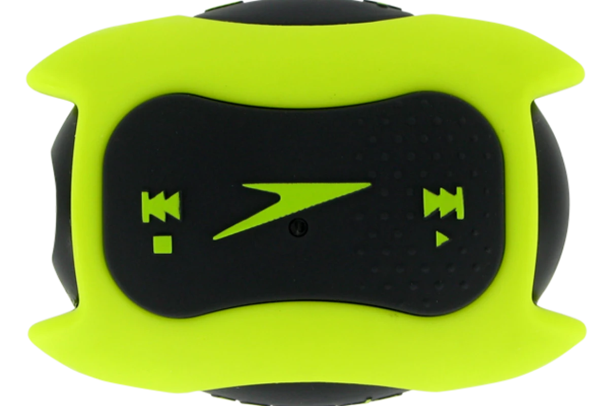 The Speedo Aquabeat comes in lime green, hot pink, black and gray