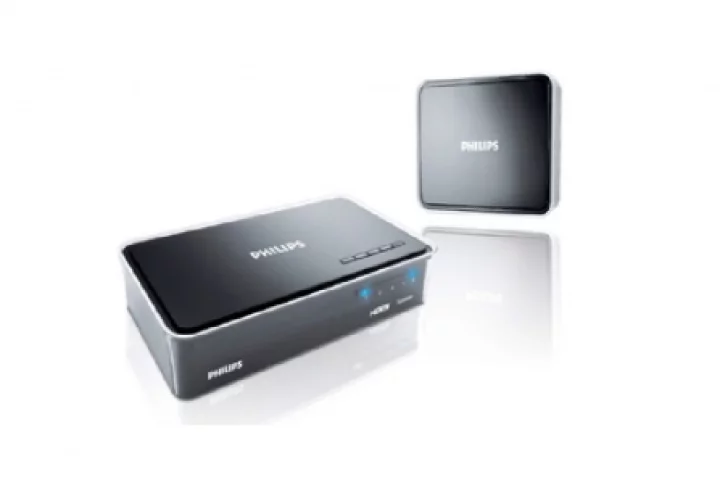 The Philips Wireless HDTV Link replaces cables for wireless viewing up to 1080p