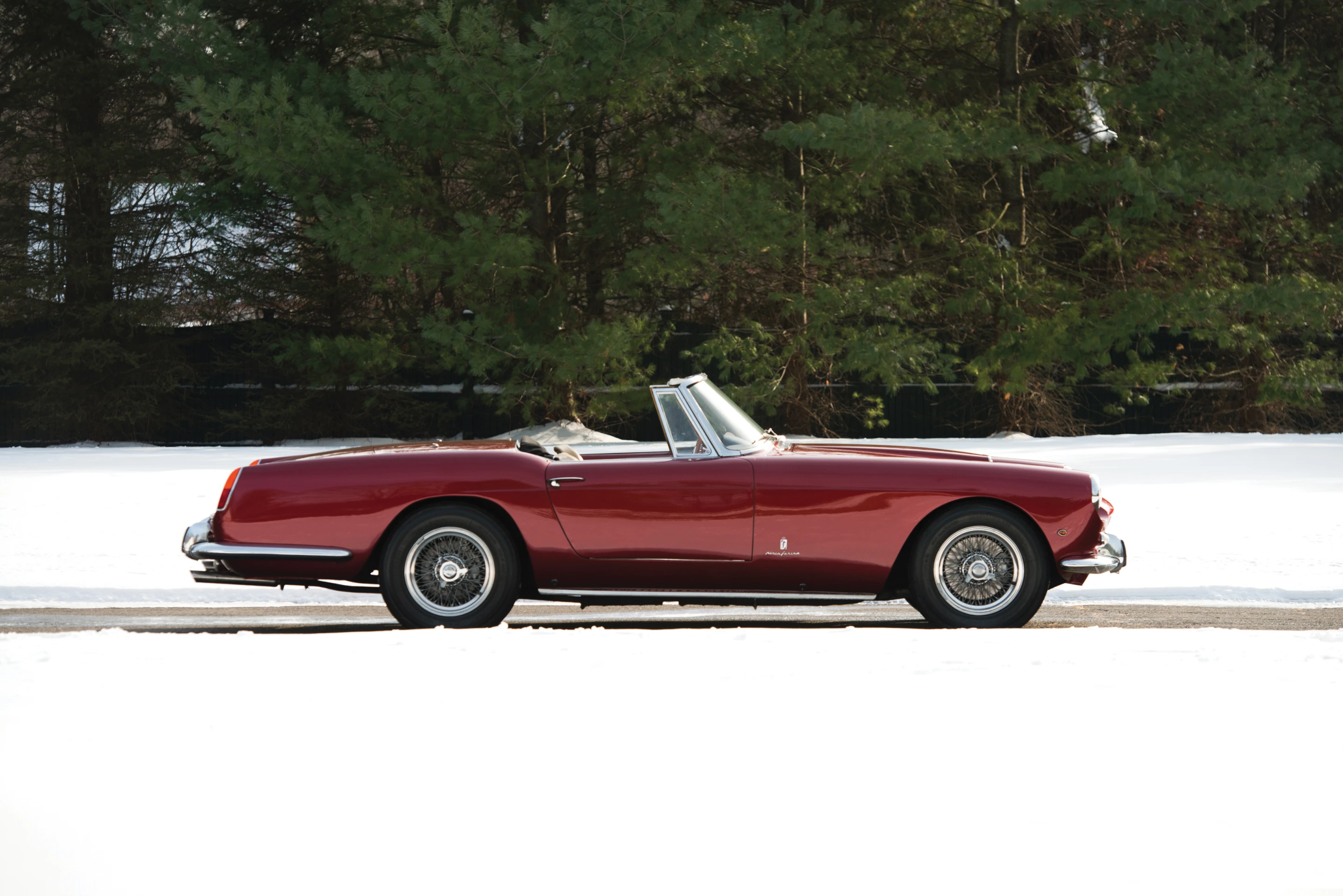 As part of the Pray collection for 45 years, the 1961 Ferrari 250 GT required only mechanical and cosmetic maintenance, never a full restoration