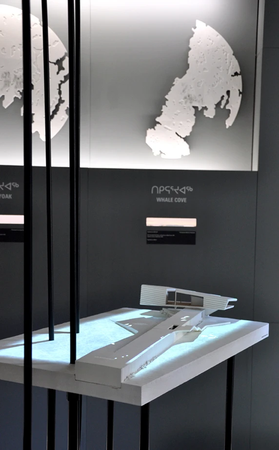 Canadian Pavilion features scale models by five design studios (Photo: Edoardo Campanale)