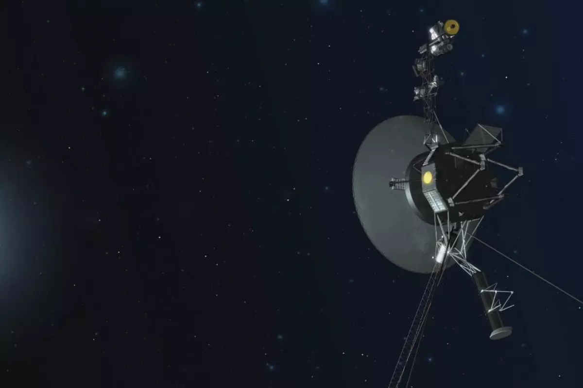 Artist's concept of the Voyager 1 spacecraft