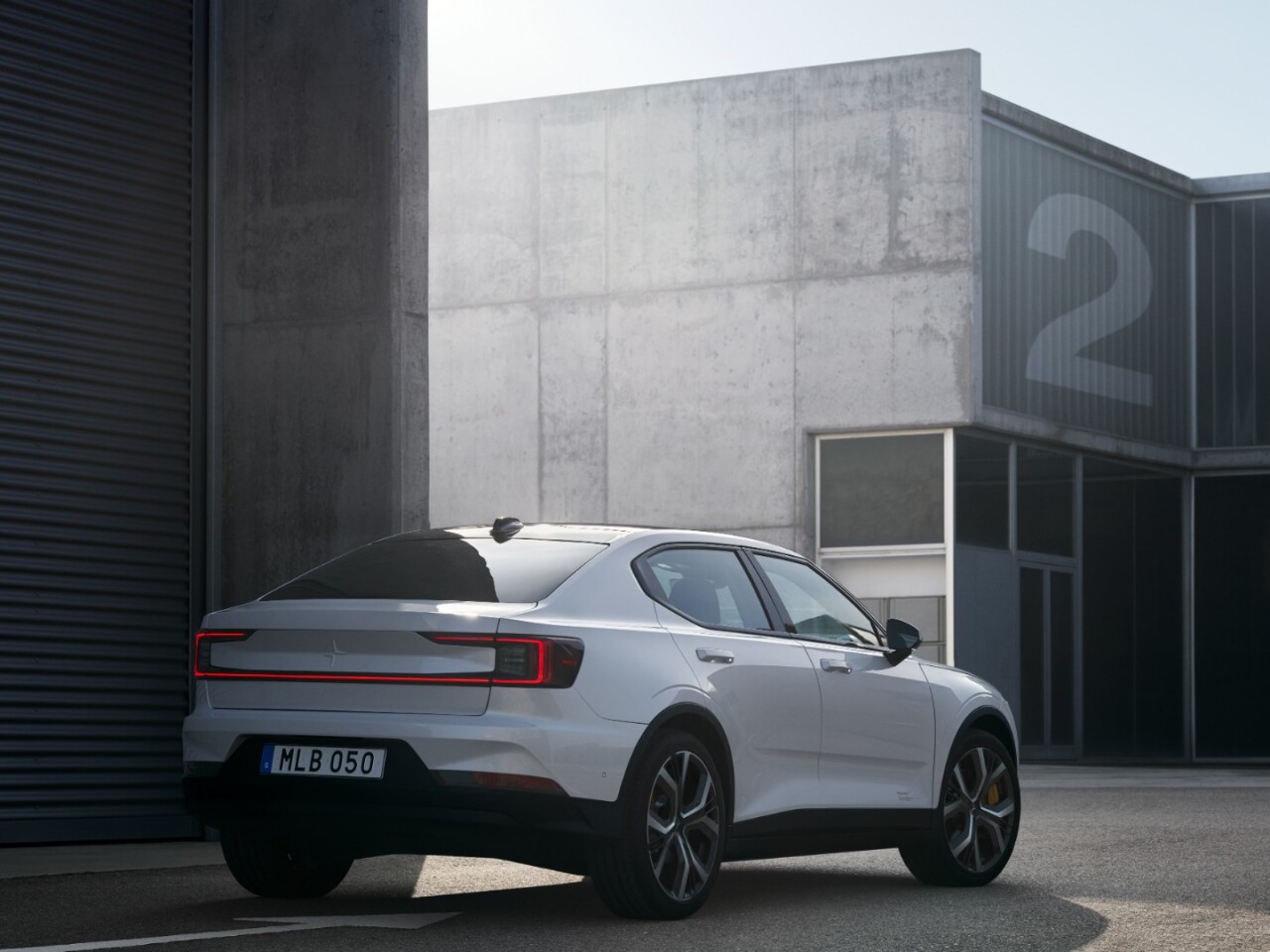 The Polestar 2 is an all-wheel-drive electric sedan