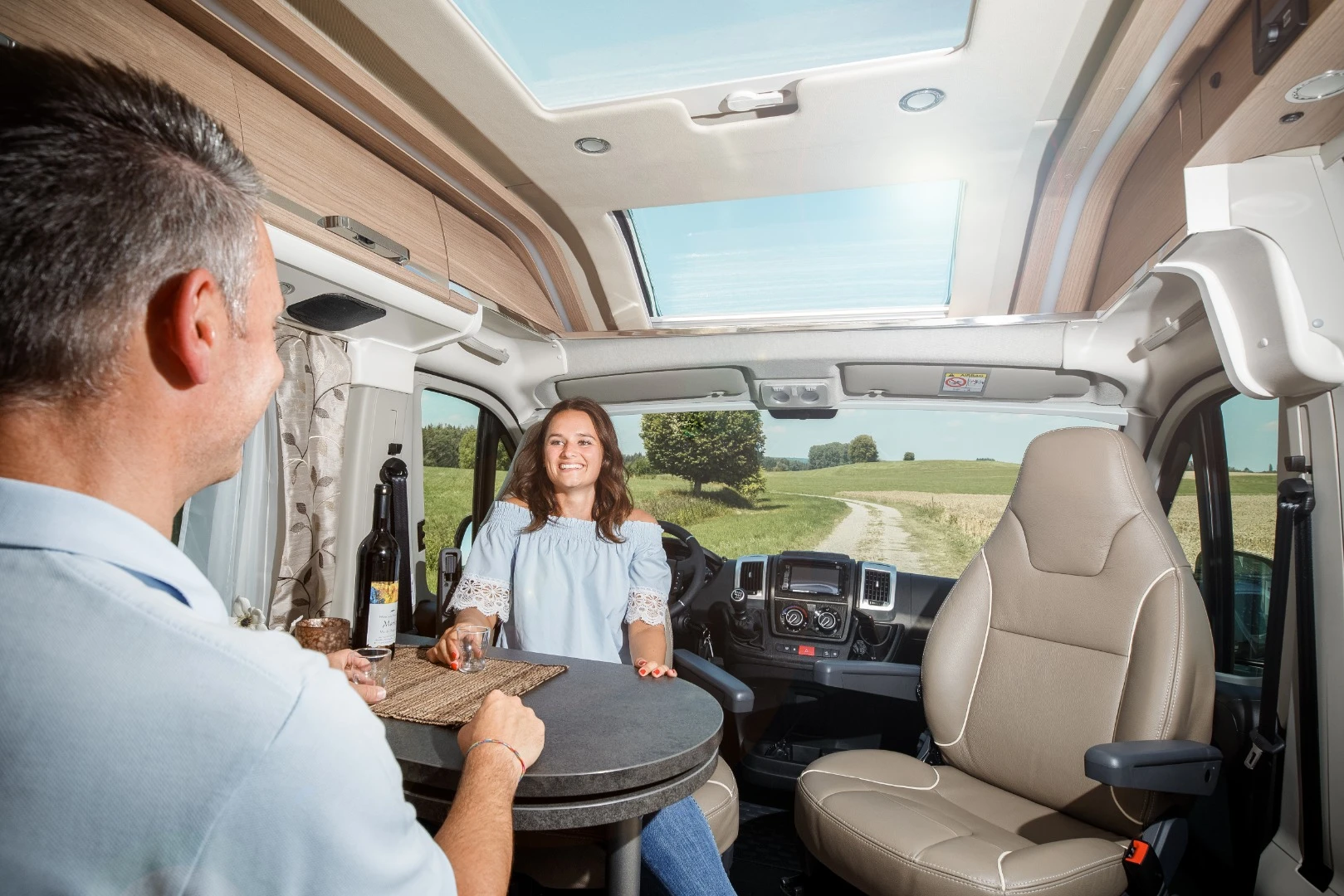 The addition of the new roof and extra window pane in the Charming GT is a small upgrade, but it appears to have the desired effect of creating a warmer, more homey lounge area