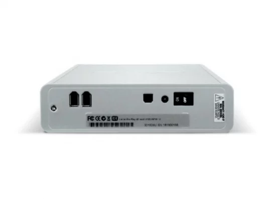 The LaCie d2 Blu-ray drive - rear