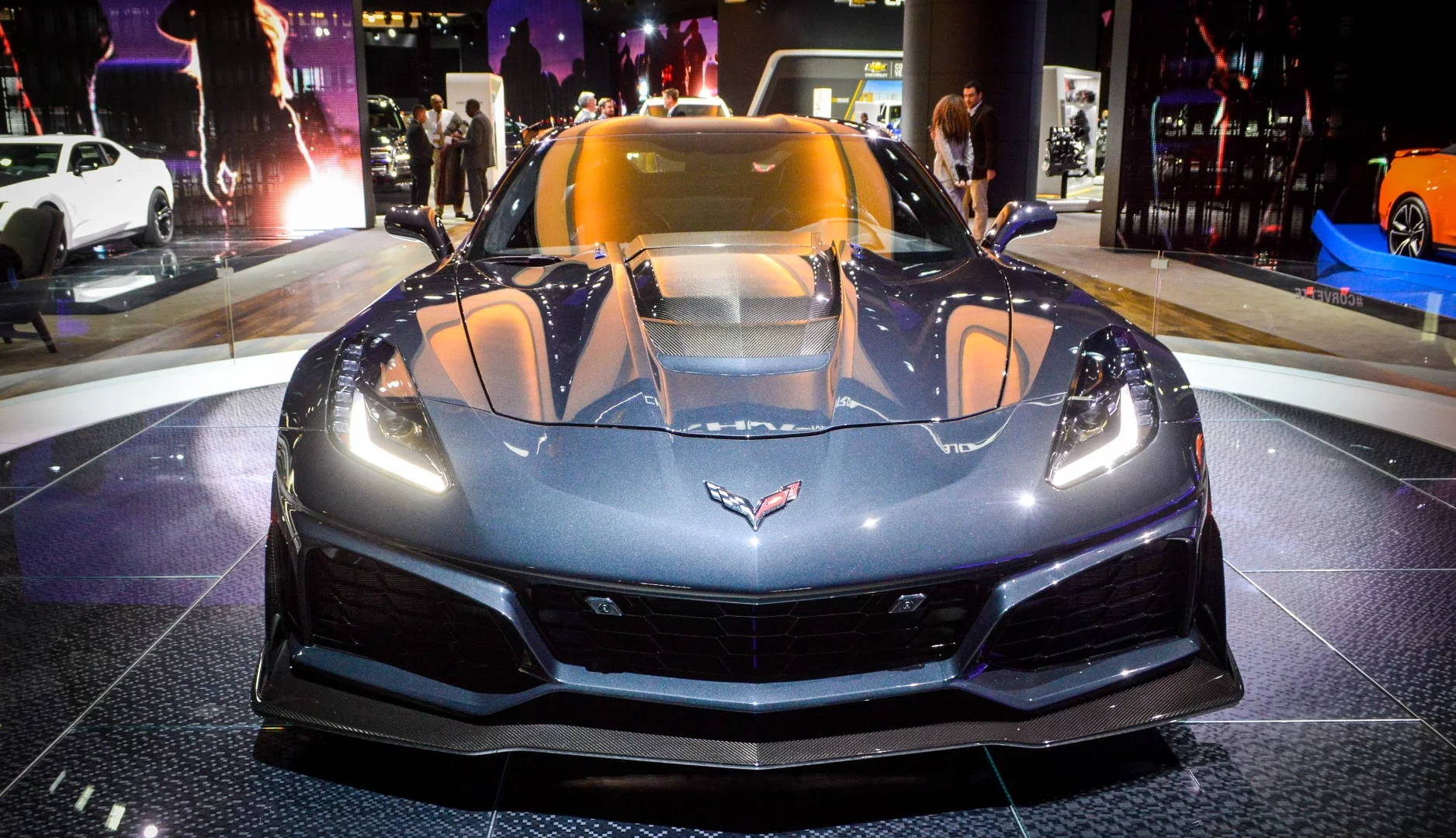 Chevy's new ZR1 looks intimidating from the palm tree-lined streets of LA to the snow-dressed streets of Detroit