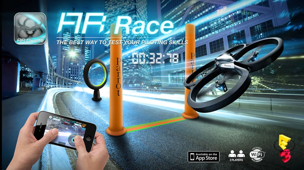 New AR.Rce game for the AR.Drone