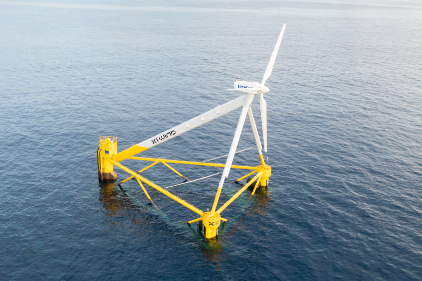 Offshore Wind Turbine Pivots Like a Weathervane A new offshore wind farm system, promising quicker and more cost-effective installation and operations, is set to be tested in the Mediterranean. Named the NextFloat+ Project, it has been awarded a €13.4 million (US$14.4 million) grant by the European Commission.