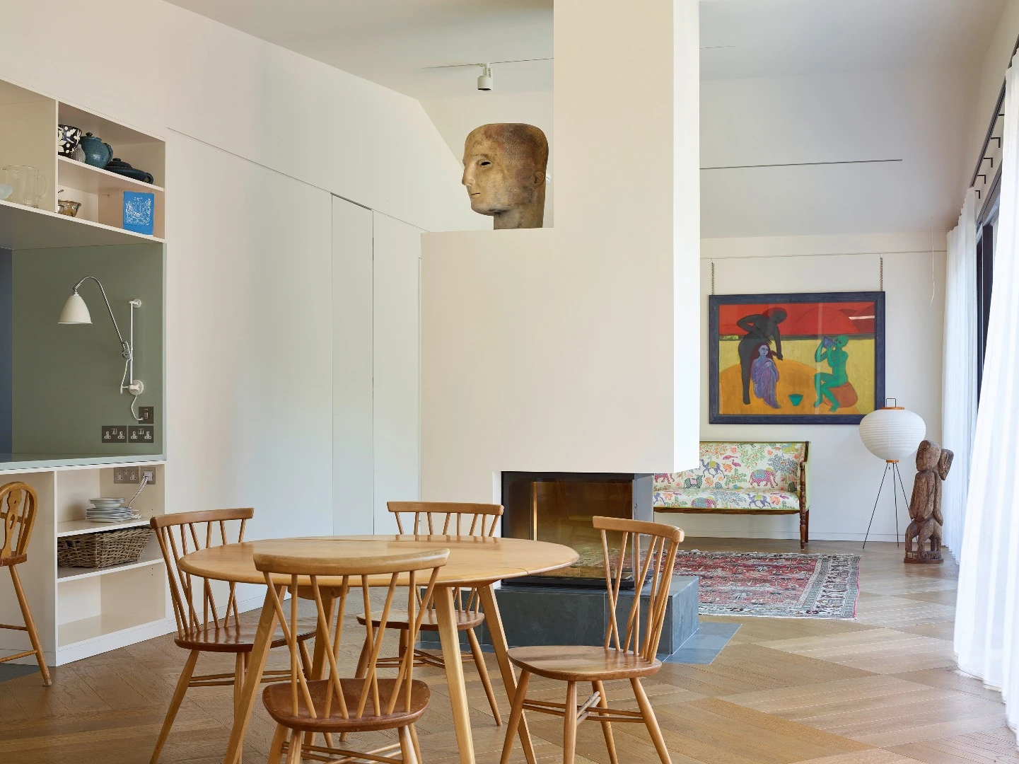Peacock House is arranged around an internal courtyard