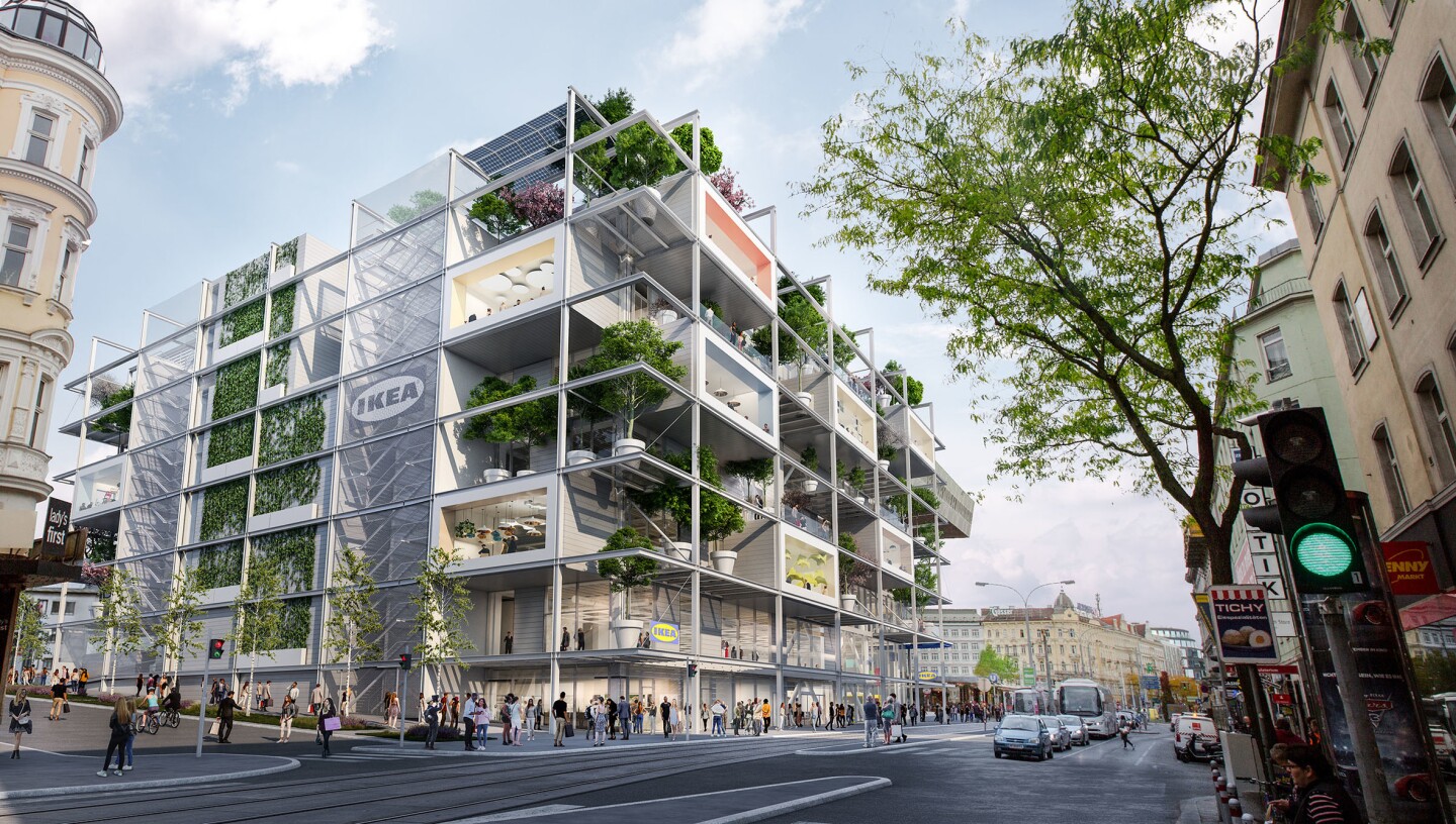 Ikea Vienna Westbahnhof will have no public parking facilities