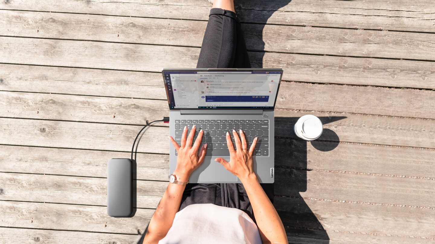 The USB-C Laptop Power Bank has a 20,000-mAh battery and a 65-W output