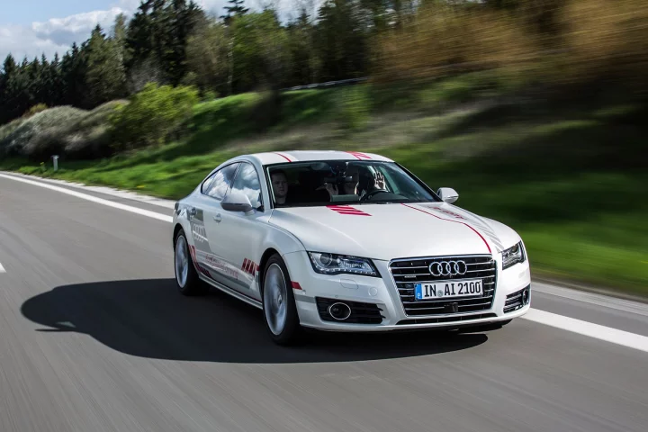 Piloted A7 that Audi calls Jack