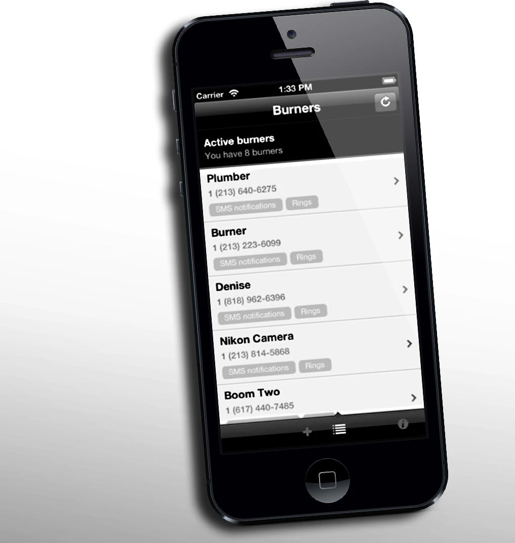 Burner gives you disposable phone numbers