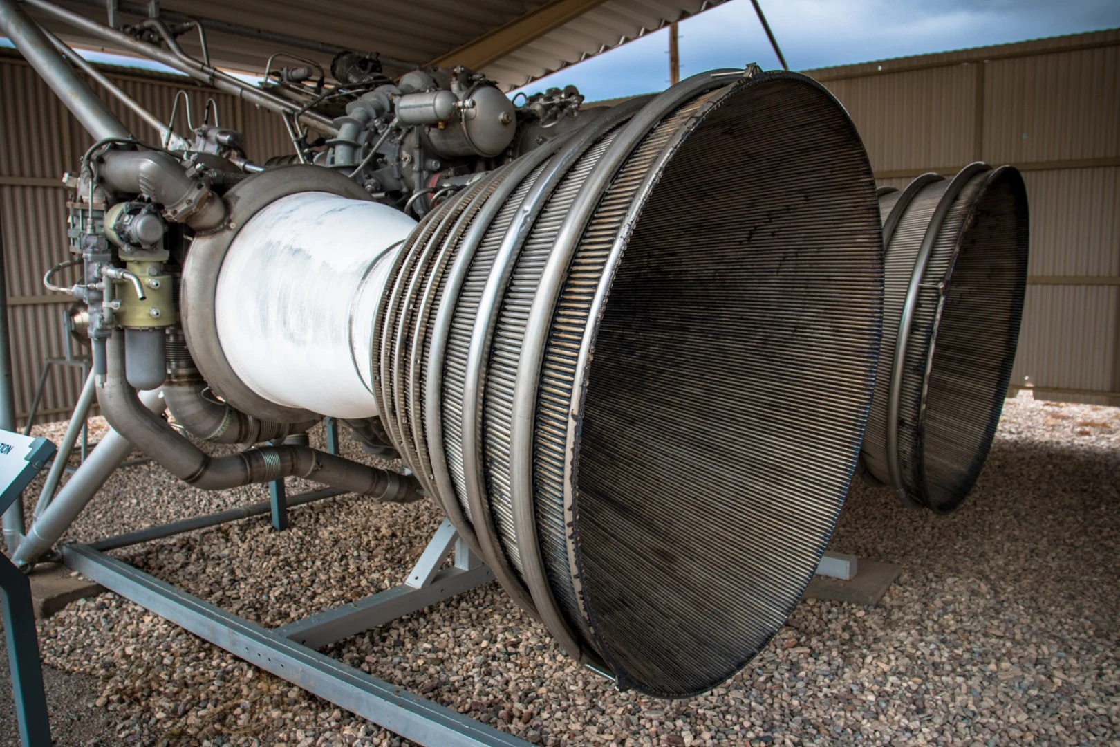 The two Stage 1 engines that powered the Titan II that produce 430,000 lb of thrust