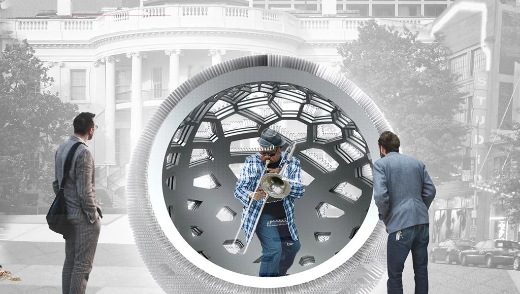 Honorable Mention - Sound Pods by Dan Liu