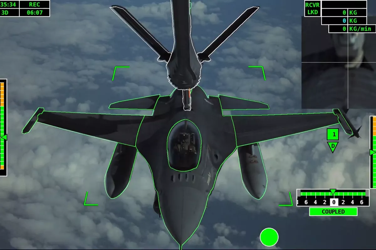 The A3R system automatically handles the entire air-to-air refueling operation
