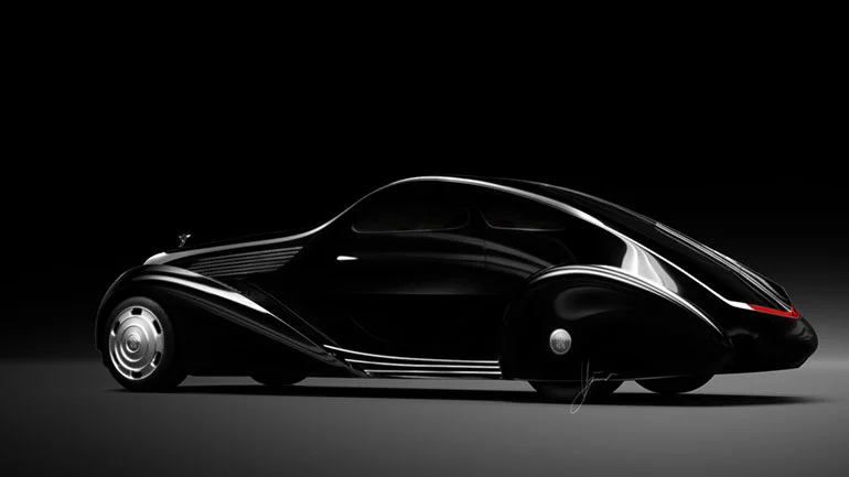 The new Rolls Royce Jonckheere Aerodynamic Coupe ll concept by Ugur Sahin Design
