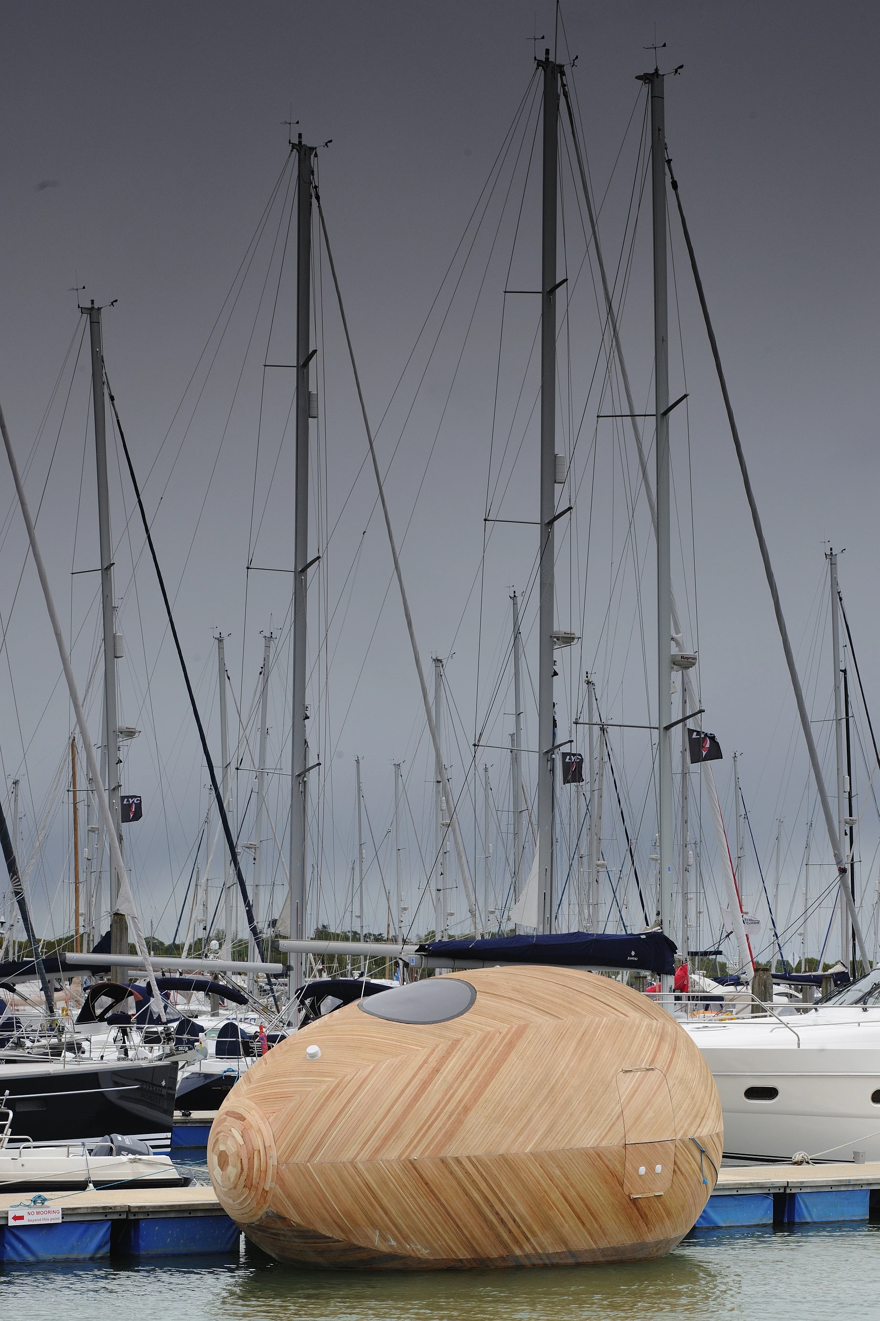 The buoyant, waterproof structure measures roughly 6 x 2.8 meters (20 x 10 feet) (Photo: Nigel Rigden)