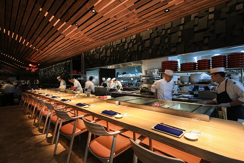 The Morimoto Japanese restaurant