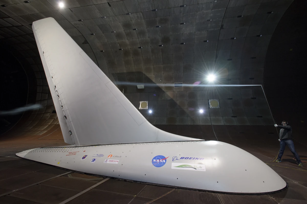 One of the innovations under the ERA would allow aircraft to be built with smaller tail fins, by integrating tiny air nozzles in the structure that allow for increased control with a smaller surface area