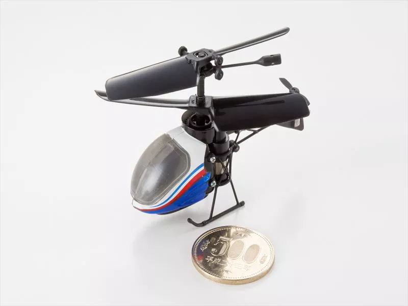 Measuring just 6.5 centimeters and weighing 11 grams, the Nano-Falcon is said to be the world's smallest RC helicopter toy