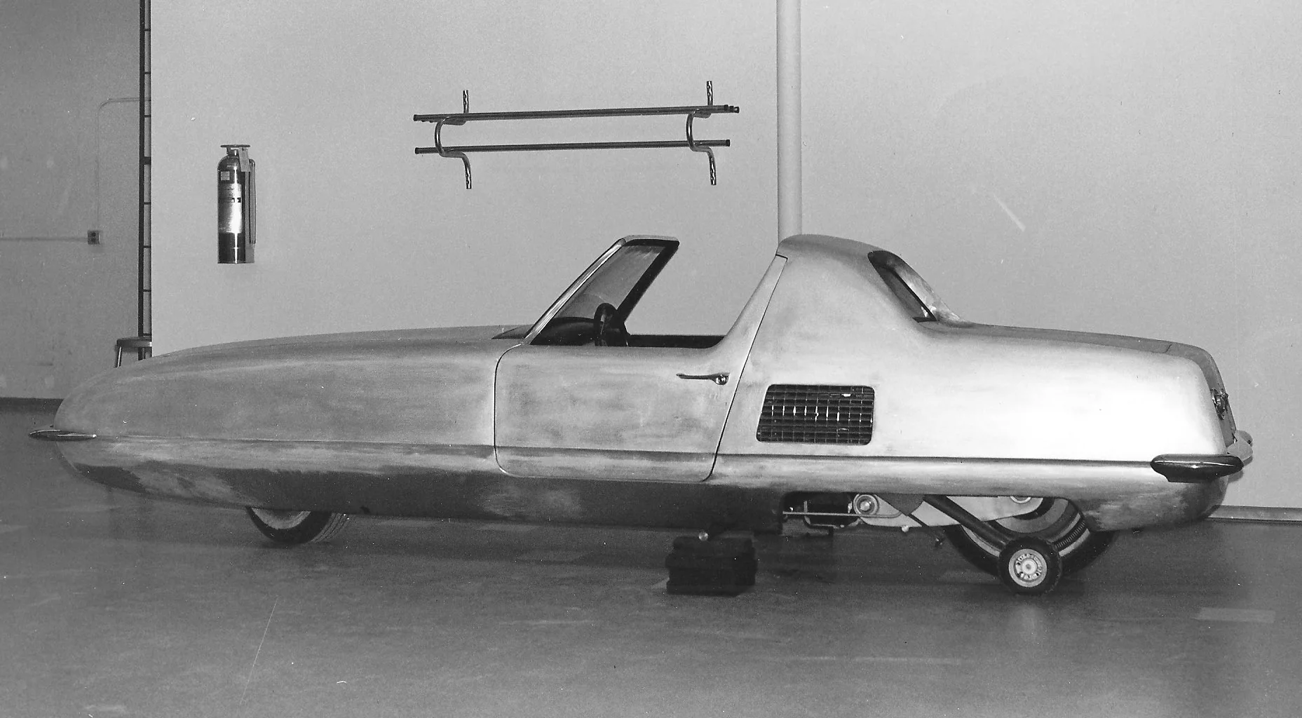 The Gyro-X in the workshop