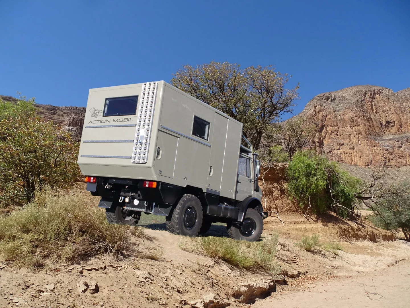 A Unimog base and proven Action Mobil construction provide toughness that few other motorhomes can match