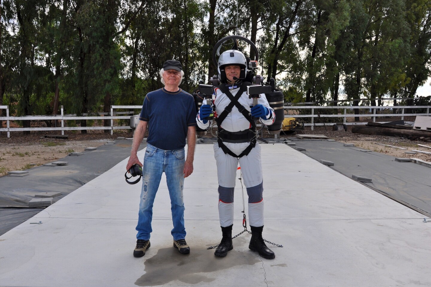 Nelson Tyler (left) and David Mayman