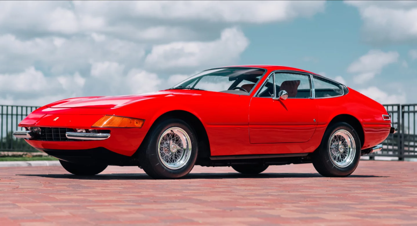 No sale | 1972 Ferrari 365 GTB/4 DaytonaEstimate: $850,000 to $1,050,000Official Auction Description:Mecum Lot S136
