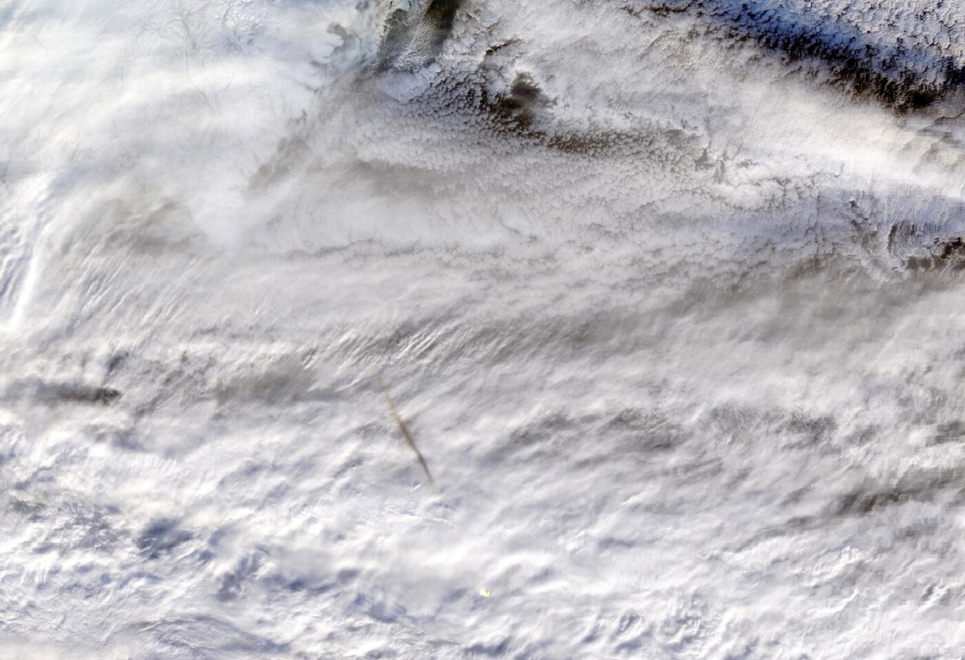 The fireball was detected on December 18, 2018 by the Terra spacecraft