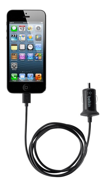 Belkin's Car Charger 2.1 AMP for Apple's Lightning devices