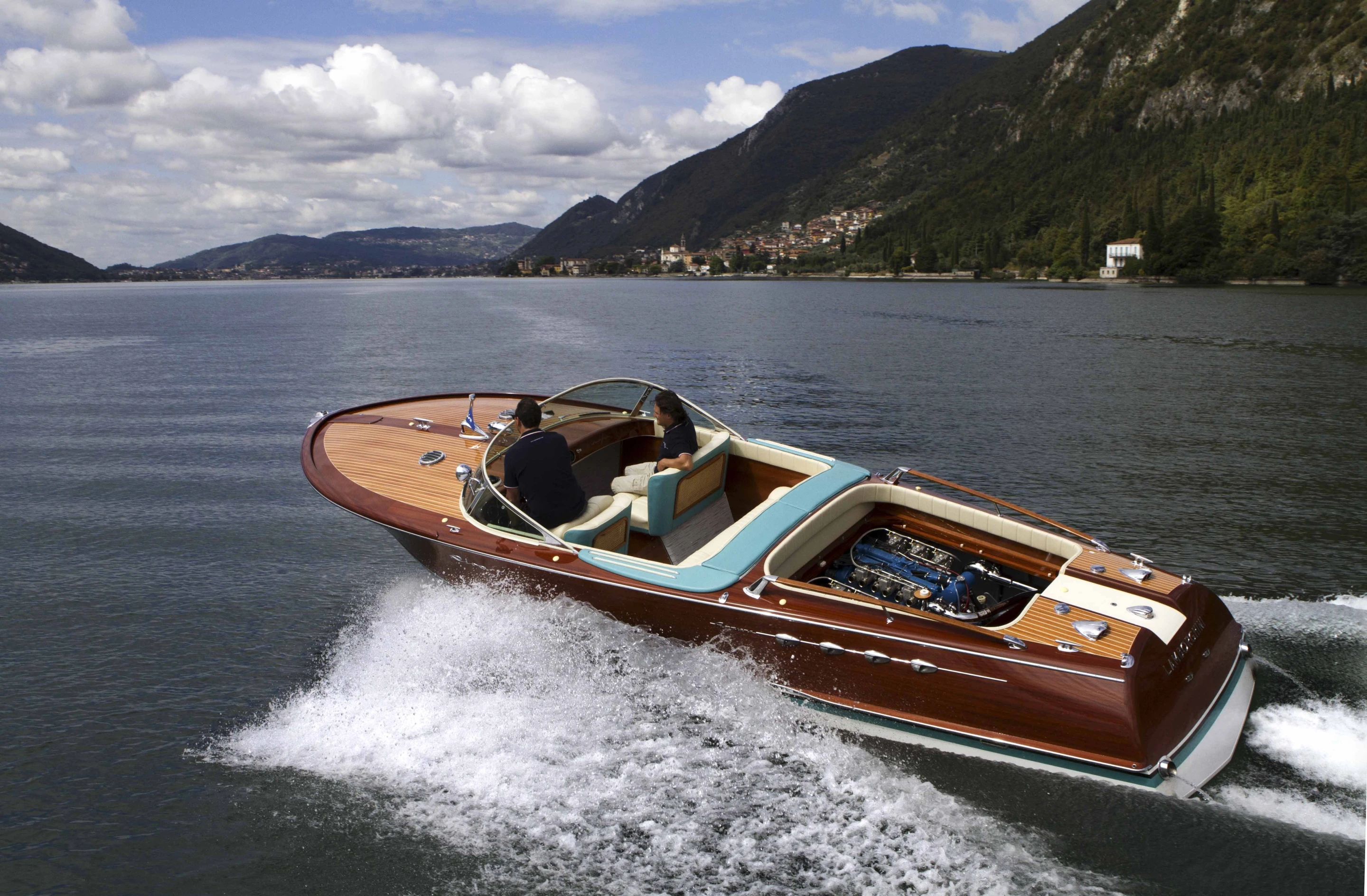 The Lamborghini Riva Aquarama took three years to restore