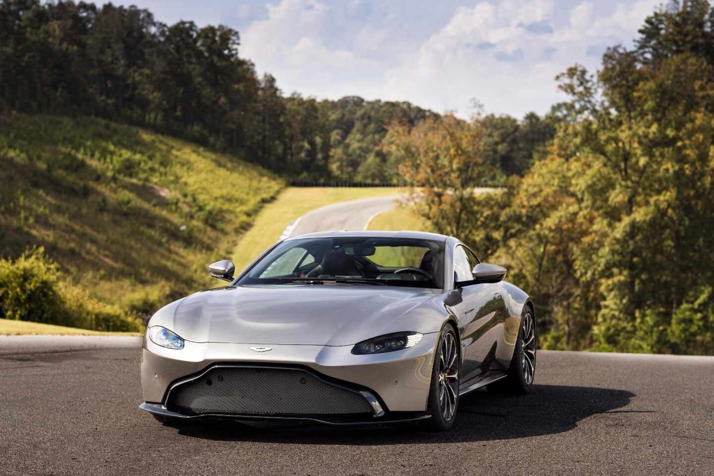2018 Aston Martin Vantage: not just a pretty face. Not even a pretty face. Much more of an angry face