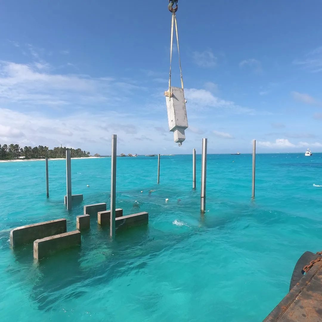 The construction process required remarkably complex engineering techniques