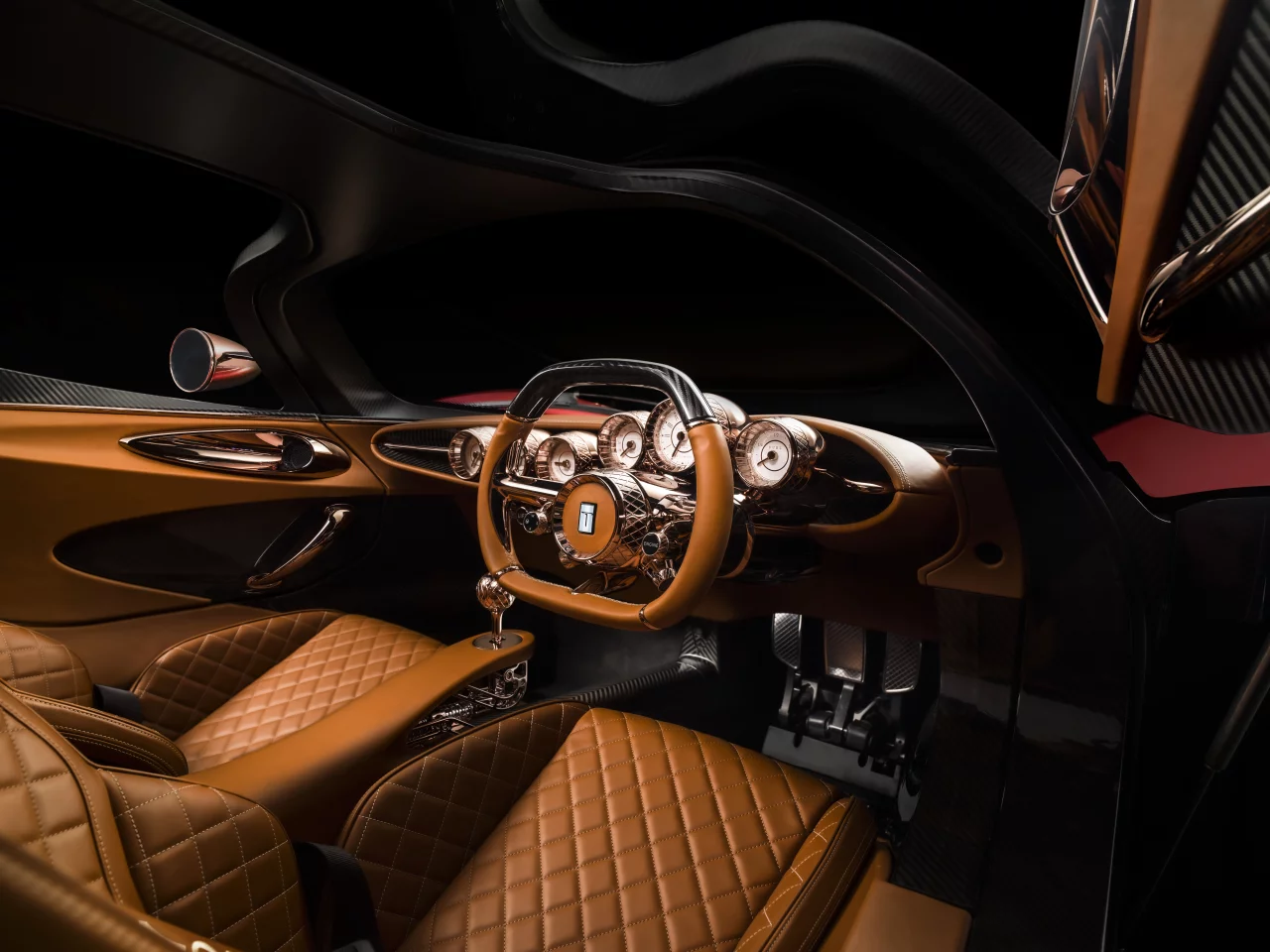 The cabin is designed to be simple, retro, analog and tactile