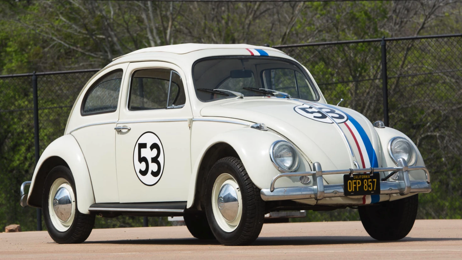 This 1963 Volkswagen Beetle Herbie from the TV movie sold for $55,000 at a Mecum Indianapolis sale in May, 2016 | Auction Link