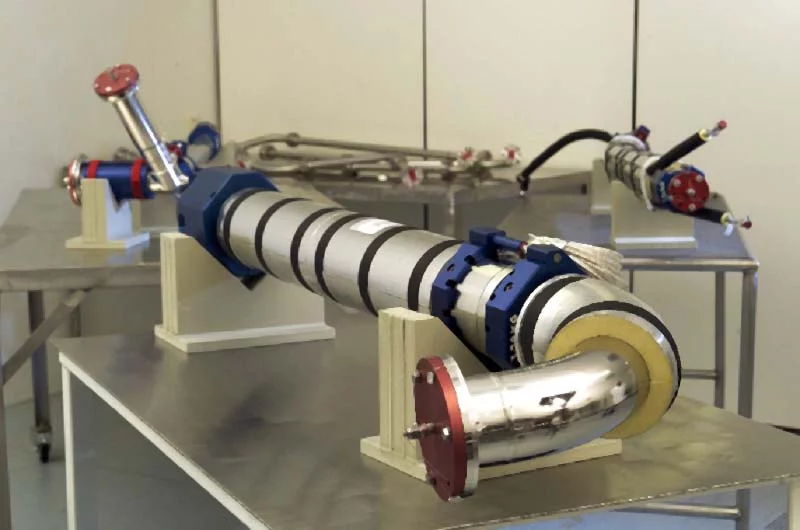 MaganStyer hydrogen fuel handling system (Image: MagnaSteyr Aerospace)