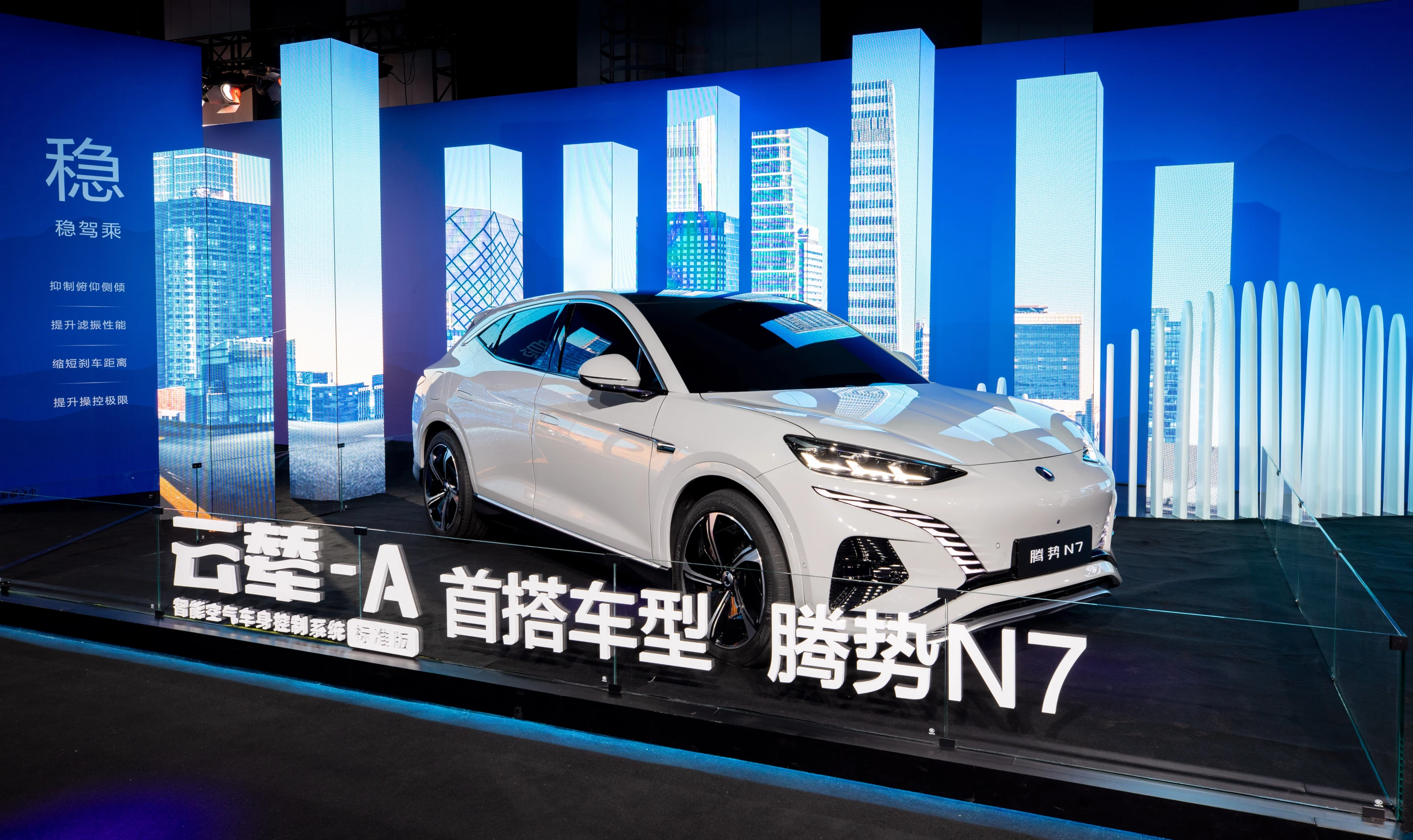 The Denza N7 will be one of the first vehicles to benefit from DiSus