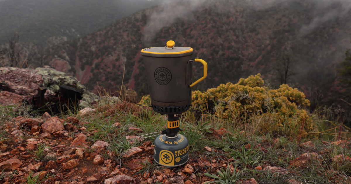 10-oz octagonal trigger stove targets extreme backcountry conditions