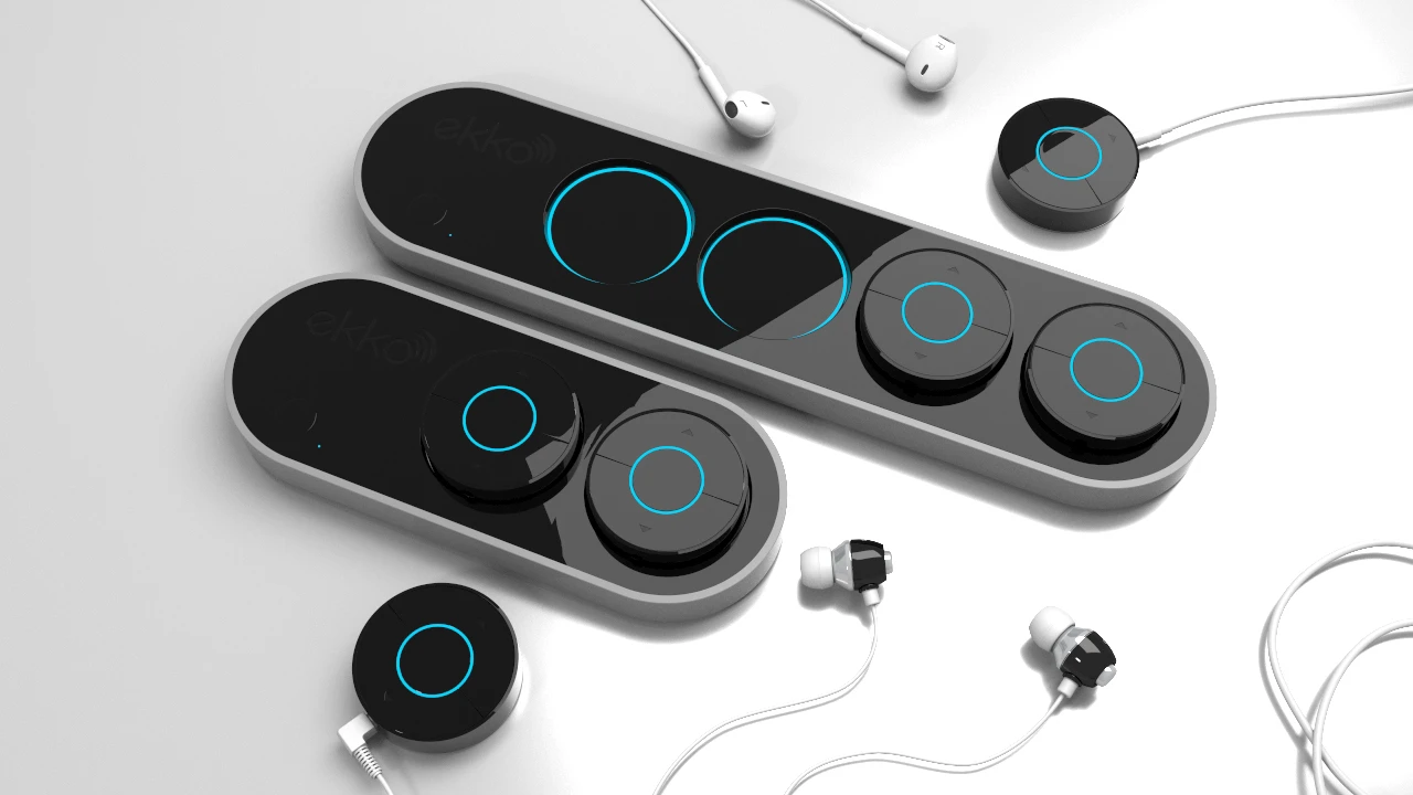 The ekko streaming hi-fi hub allows up to 10 listeners to share a single audio source