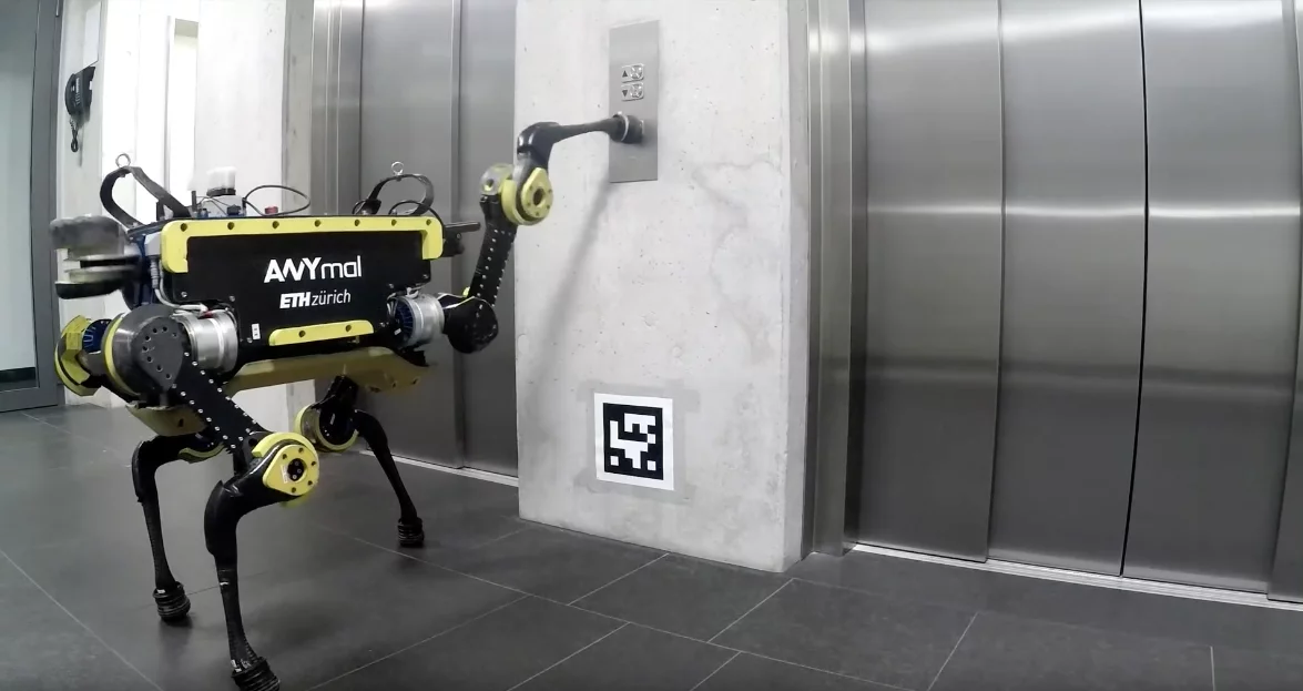 Anymal is a quadrupedal robot that can now use an elevator, meaning there is nowhere to run if it turns on its human owners