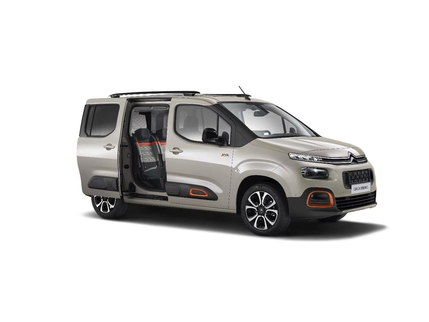 Like the Rifter, the Berlingo has dual sliding doors