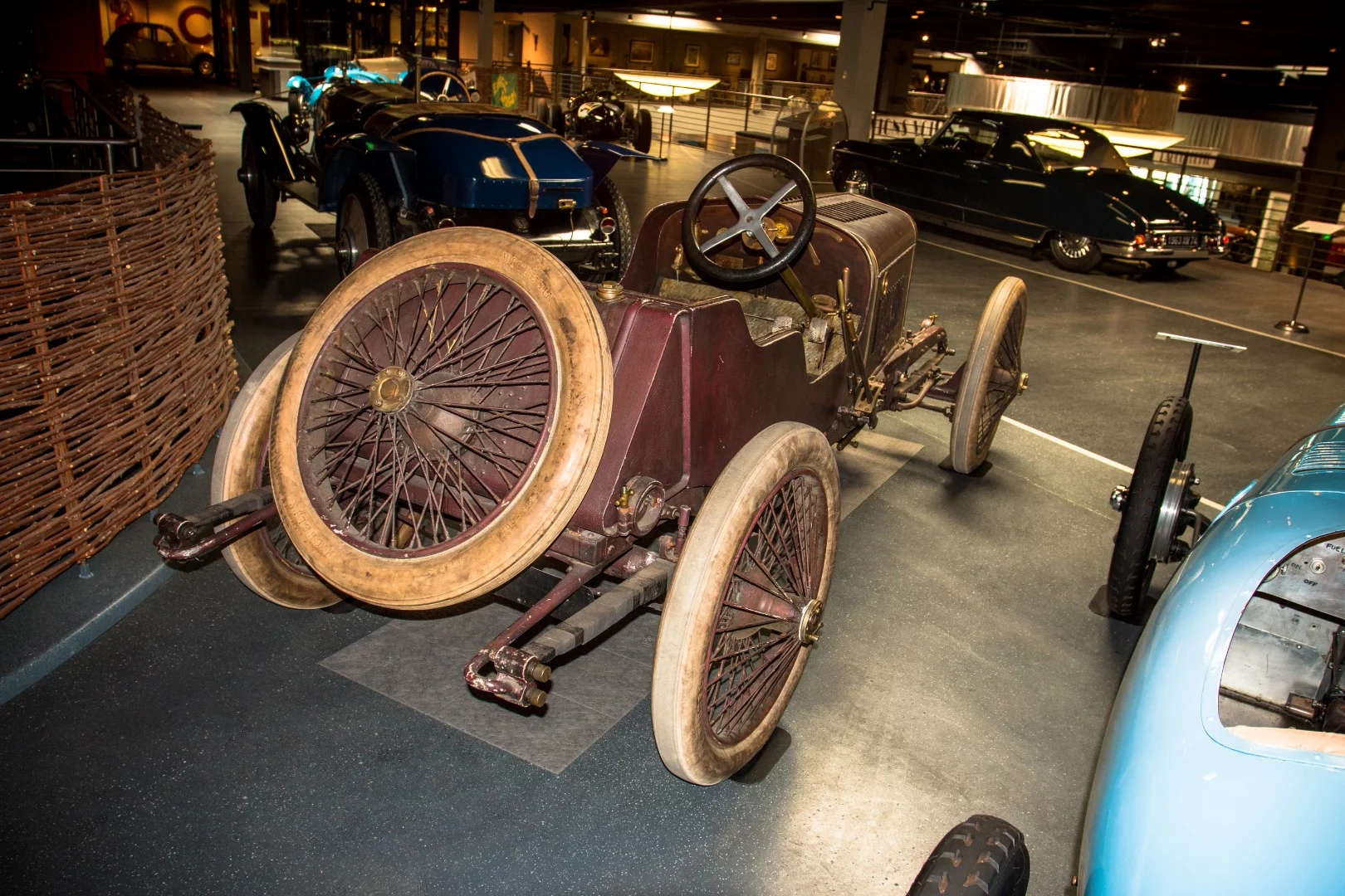 1911 Hispano-Suiza 45CR (15-45CV) Type "Alfonso XIII" Voiturette: spare tire