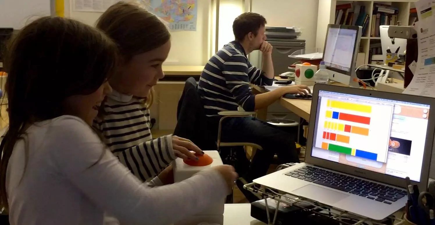The original Skoog was developed for kids with disabilities and education