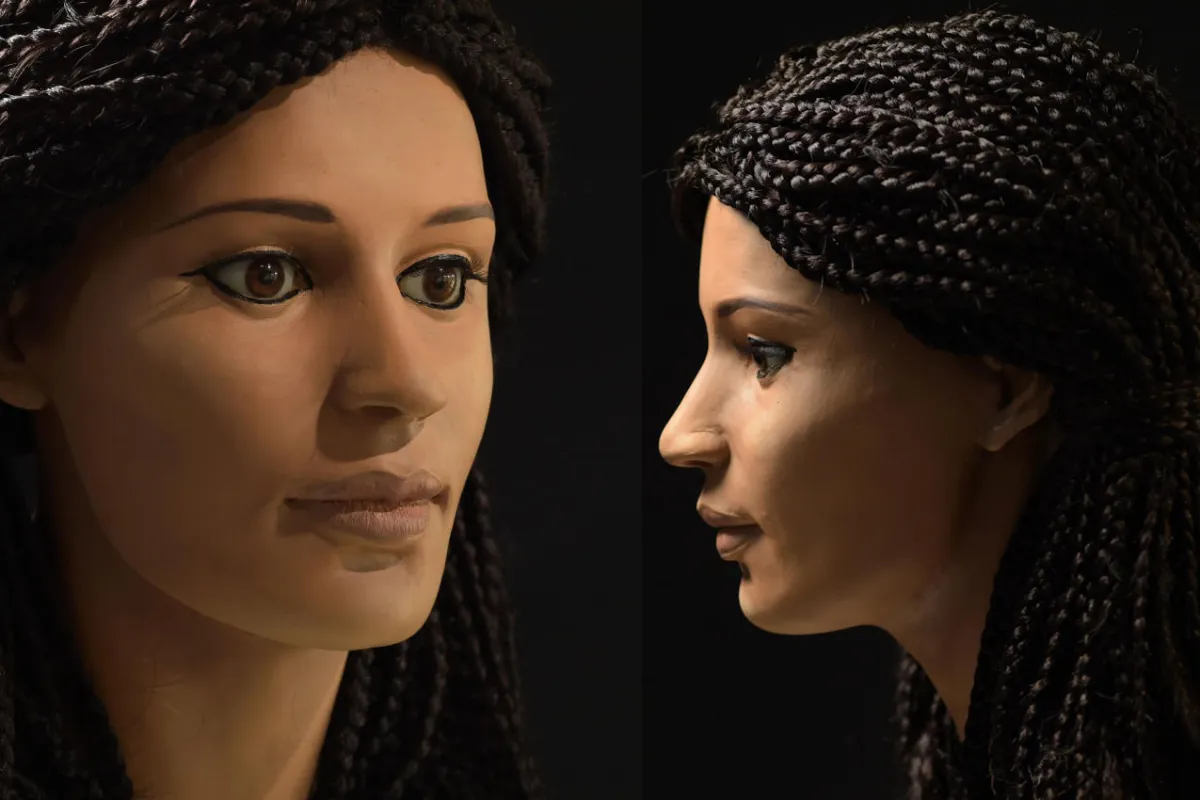 A team at the University of Melbourne has used a mummified head to reconstruct the face of a young Egyptian woman