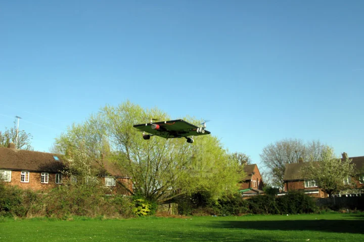 Queen Mary students have created a solar powered remote controlled helicopter-prototype which can be used for multipurpose applications