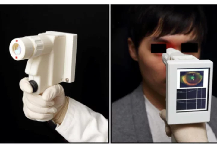 One of two versions of MIT's prototype portable scanner