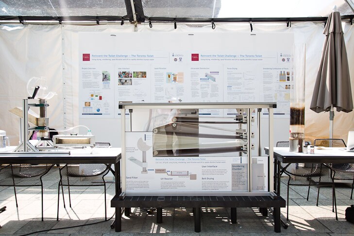 The University of Toronto’s toilet design (Photo: Bill & Melinda Gates Foundation/Michael Hanson)